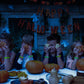 Capoda 100 Pcs Halloween Luminous Silicone Wristbands, Pumpkin Patterns Rubber Bracelets Glow in the Dark, for Kid over 6 Years