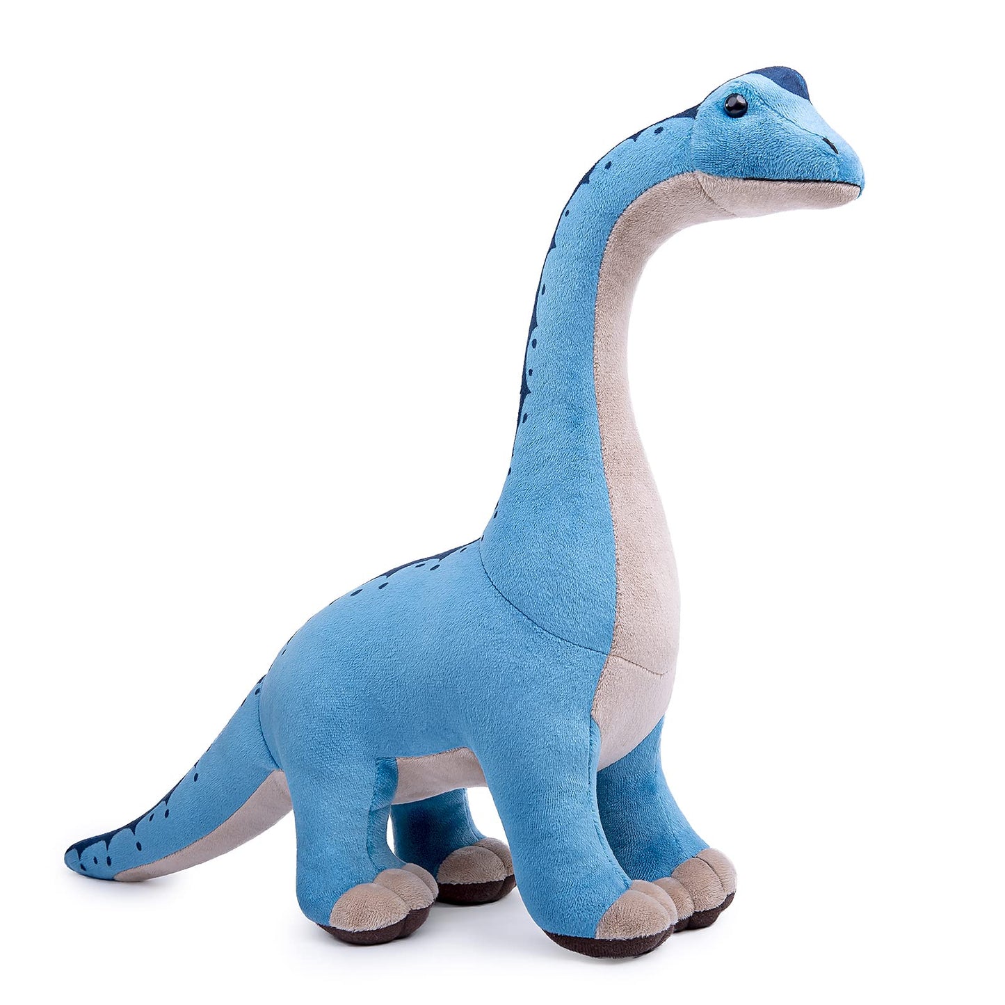 Zhongxin Made Simulation Brachiosaurus Dinosaur Stuffed Plush Toy- Dinosaur Tyrannosaurus Rex Plushie, Animals Stuffed Toys Soft, Gifts For Kids,14 Inches