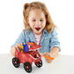 Imaginext Minions The Rise Of Gru Dragon Disguise Roll-Along Vehicle With Minion Figure For Preschool Kids Ages 3 And Up