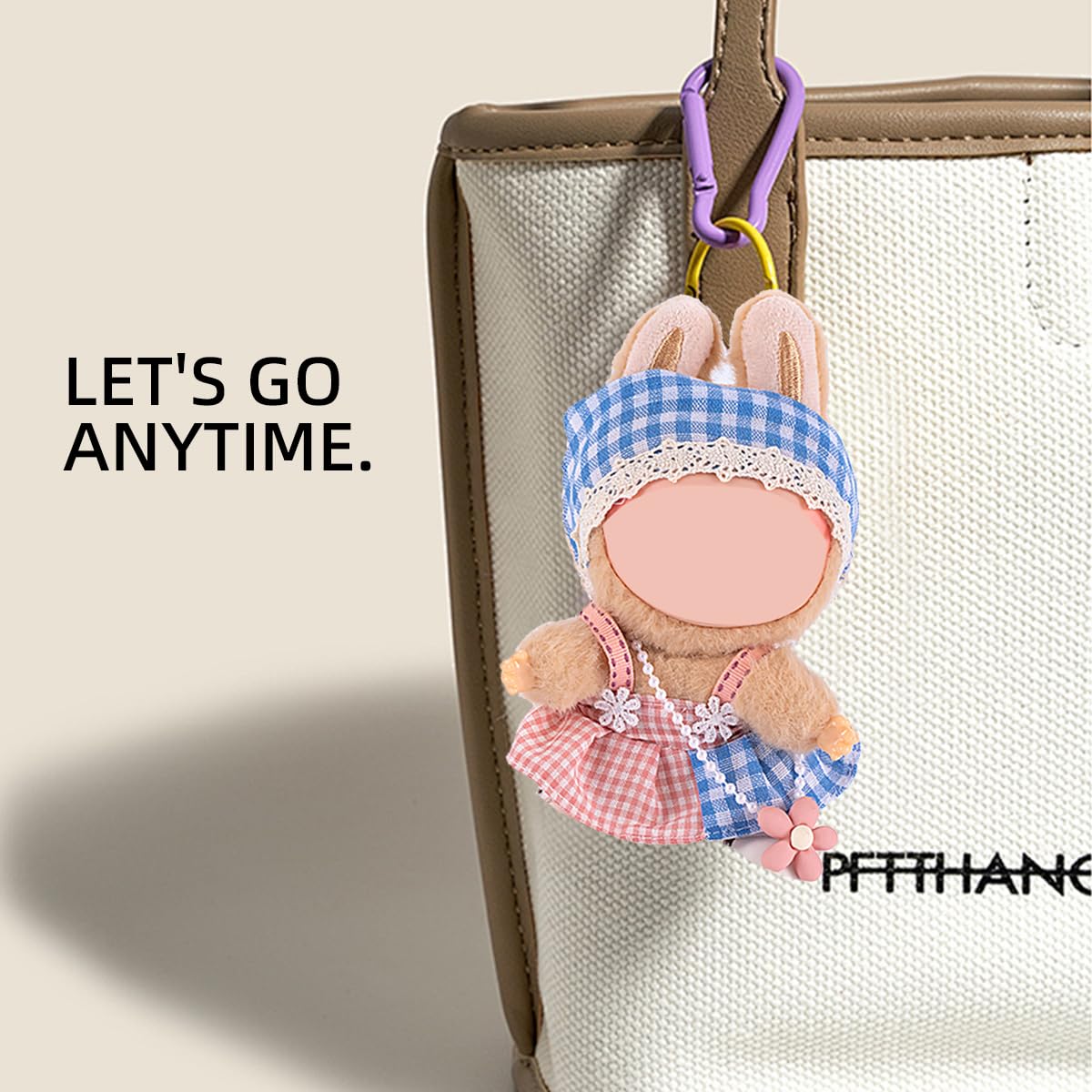 17cm Doll Clothes Set  enhanced Jeans & Knitted Sweater Outfit for 17cm 15cm Dolls  Cute Dress Up Fashion  No Doll Included (Pink/Blue  17cm/15cm)