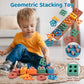 6 In 1 Montessori Baby Toys For 1 + Year Old, Infant Sensory Teething Toys For Babies 6-12 Months, Wooden Stacking Building Bloc