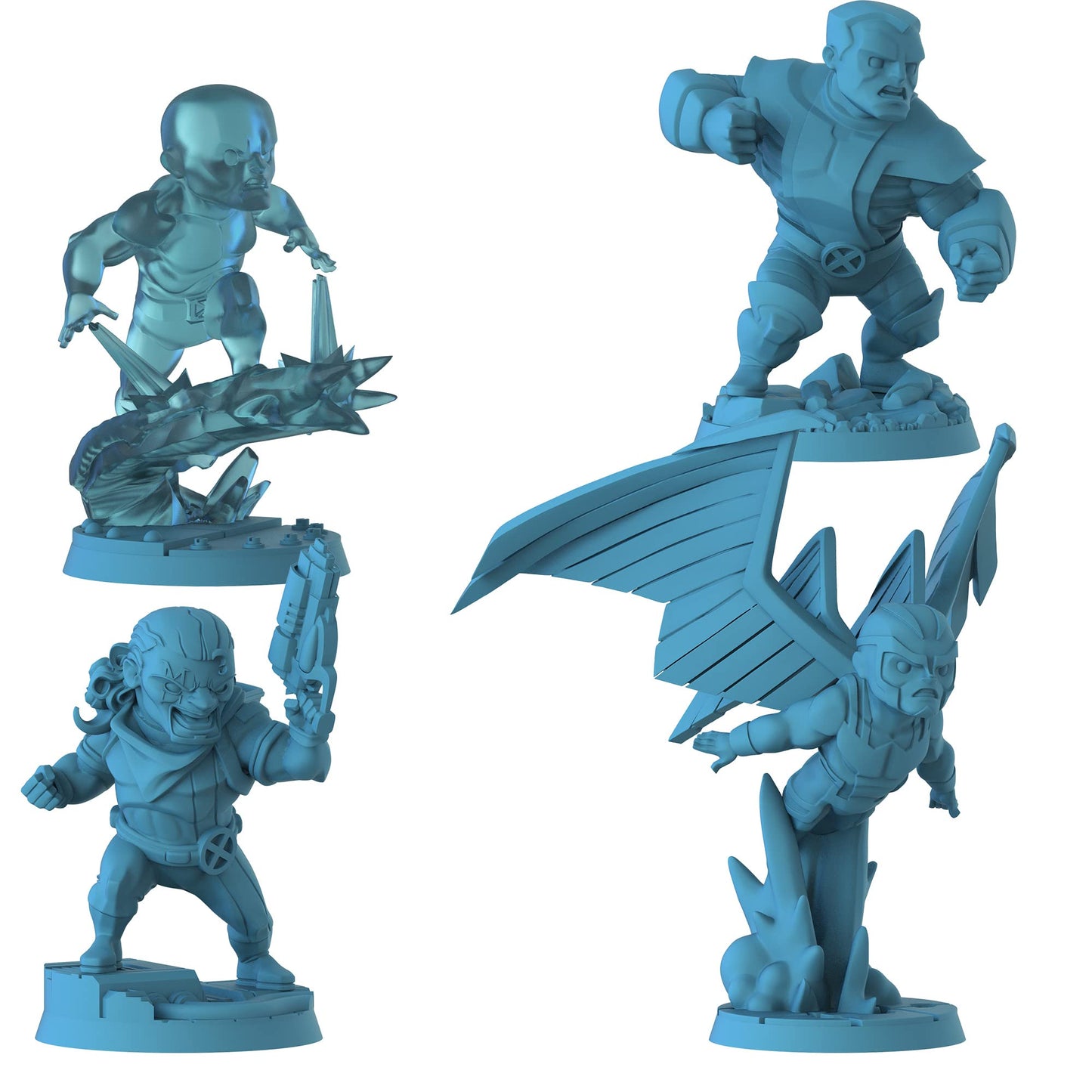 Cmon Marvel United X-Men Gold Team Expansion | Tabletop Miniatures Game | Strategy Game | Cooperative Game For Adults And Kids |