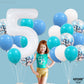 White Number 5 Balloons For 5Th Birthday Decorations - Large 40 Inch 5Th Birthday Balloons Decorations | Foil White 5 Balloon Number For 5 Year Old Birthday, Anniversary, 5Th Birthday Party Supplies