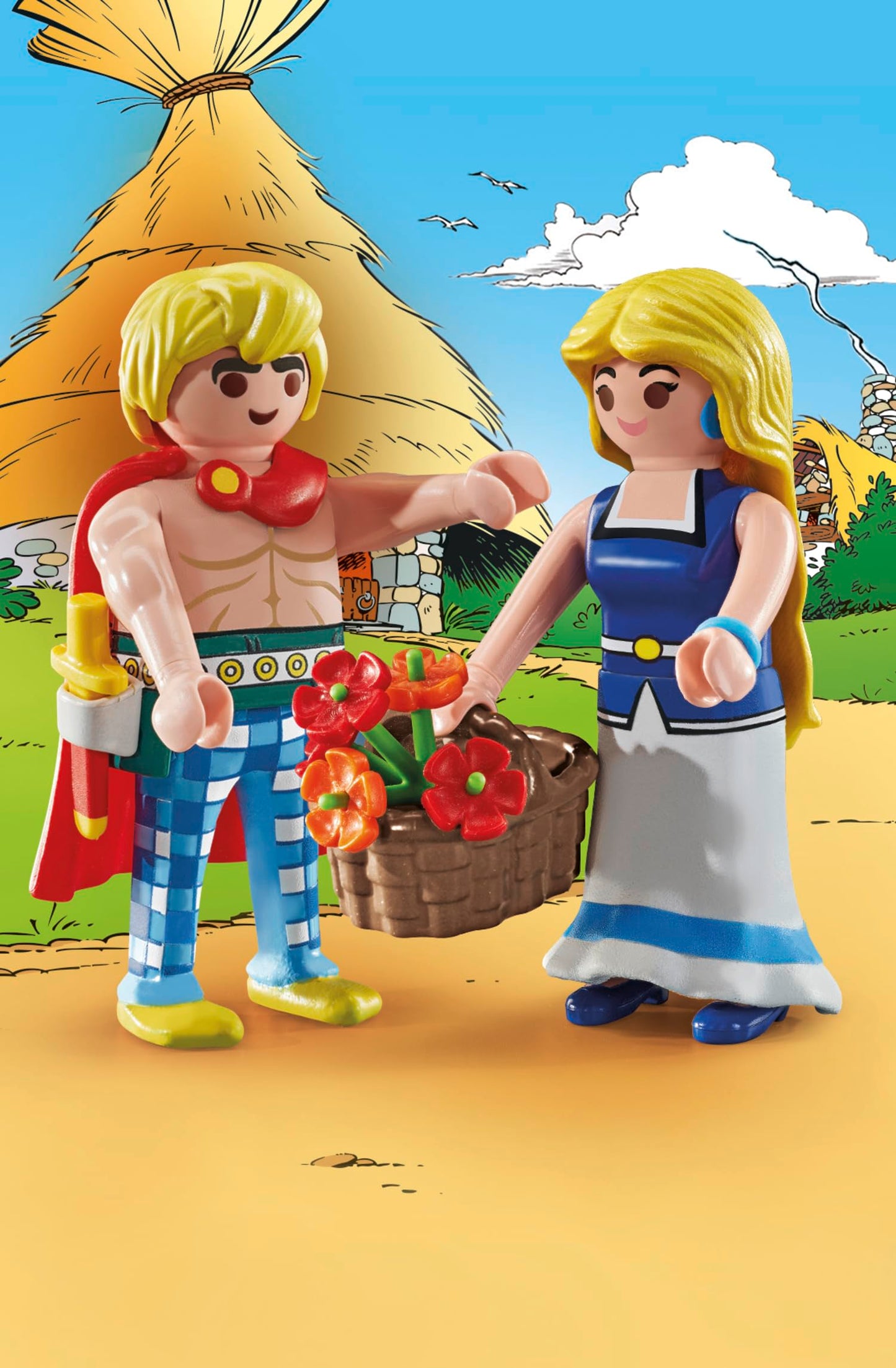 Playmobil | Asterix | Tragicomix And Falbala | Couple In Love From The Asterix Universe | Toy For Children From 5 Years | 71544