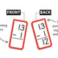 Subtraction Flash Cards All Facts