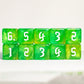 10 Pc D6 Dice 16Mm Acrylic Dice Set For Rpg Mtg Dnd Dice Table Games And Board Games (Green)