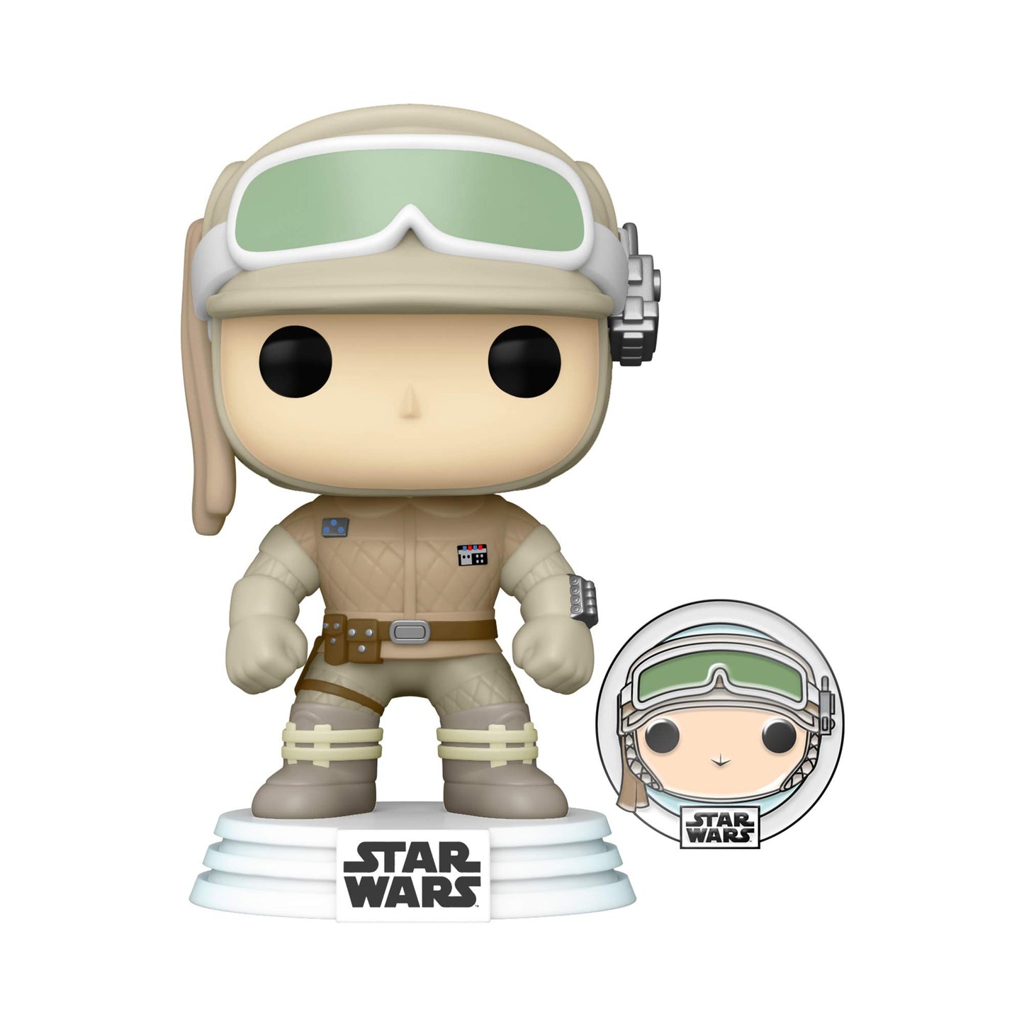 Funko Pop! Star Wars: Hoth Luke Skywalker With Pin