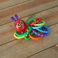 World Of Eric Carle, The Very Hungry Caterpillar Rattle Teether With Links