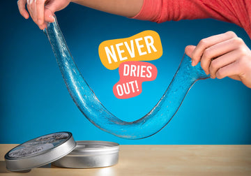 Crazy Aarons Thinking Putty - Liquid Glass - See-Through Putty for Kids and Adults in a 4 Tin - Creative and Endless Fun, Stres