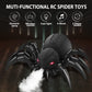 Hamiface Realistic RC Spider Robot, Remote Control Spider Toys with Spray/Light/Music, Gifts for 6 7 8 9 10 11 12 Year Old Boys
