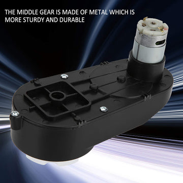 RS390 Electric Motor Gearbox 6V Motor for Kids Ride on Car 12000-20000RPM (6V 18000RPM)
