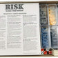 Parker Brothers Risk 1998 Board Game - Army Shaped Pieces, Multicolor, Model 0044, Cardboard