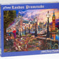 Vermont Christmas Company 1000 Piece Jigsaw Puzzle - London Promenade - Copper Material