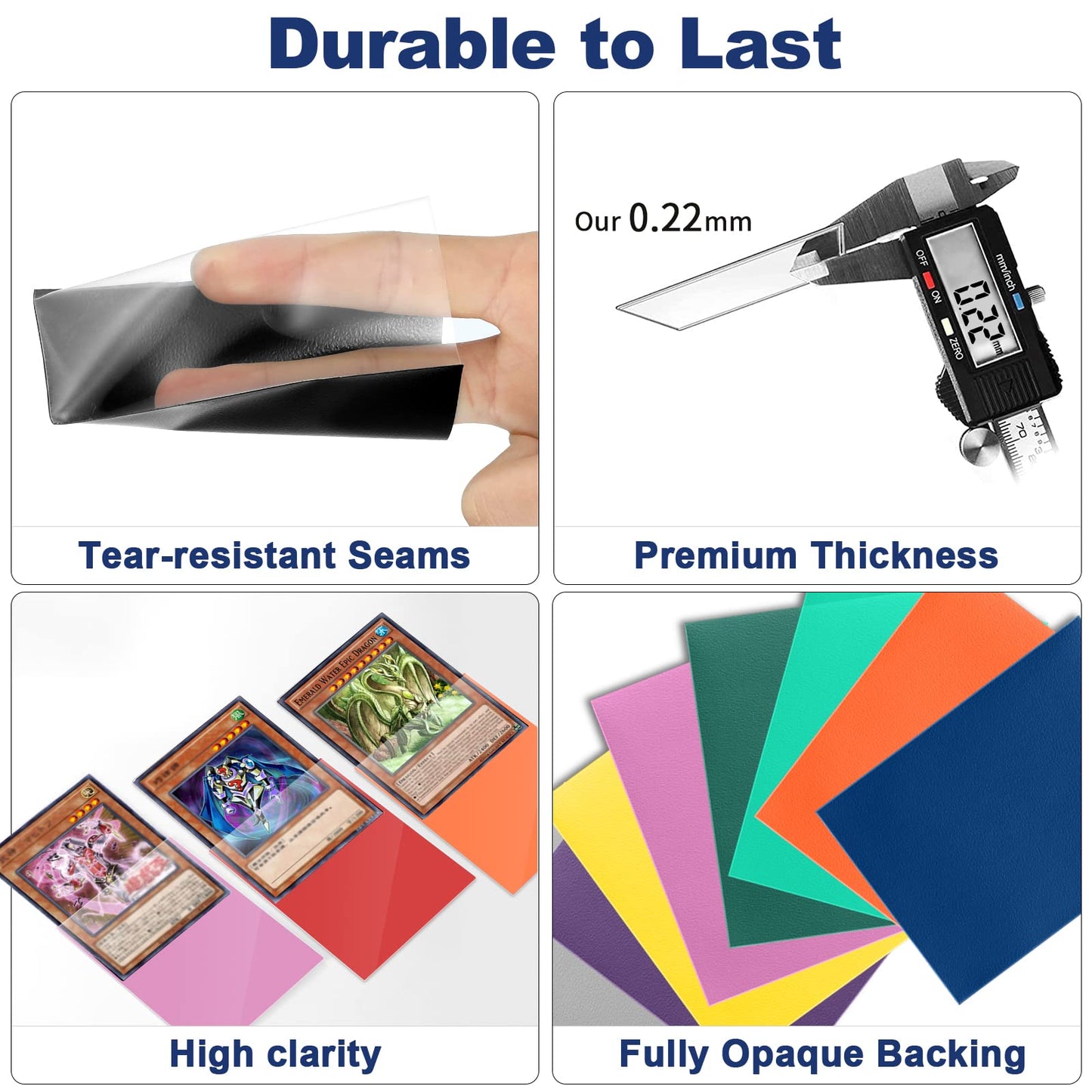 Night Blue Yu-gi-oh Card Sleeve 200 Pack  Japanese Small Card Sleeves Photocard Sleeves  Back Textured Perfect Shuffling  Protect Your Japanese Sized Trading Cards Kpop Photocard Never Tear