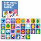 Little Mind Baby Visual Stimulus Cards For 612 Months, High Contrast Flash Cards For Infants, Sensory Learning & Visual Develop