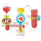 Yookidoo Baby Bath Wall Toy - Waterfall Spinning Gears, Rotating Googly Eyes, Small, Colorful - Model 40162, Mold Free for Ages 1-3