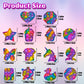 14 Pack Pop Fidget Sensory Toys Party Favors For Kids 4-8 8-12 Year Boys Girls Mini Fidget Toy Bulk Bubbles Popper For Valentine