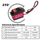 Wishiot Ds3225Mg 25Kg Rc Digital Servo Full Metal Gear With 270 Degree Pwm Control For Diy Baja Car Crawlers Truck Rc Robotic Ar