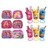 JIADA Gifts Online Cartoon Printed Sling Bags Pack of 6 (for Girls) Multicolor & Jiada Return Gifts for Kids Birthday Party in B