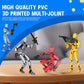 Merryxd Titan 13 Action Figure, Lucky 13 Action Figure T13 Action Figure 3D Printed Multi-Jointed Movable, Nova 13 Action Figure