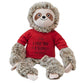 Personalization Universe ''I Love You A Sloth Plush Sloth Stuffed Animal Toy, Customizable With Name And Sentiment, Punny Valent