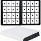16 Pocket Card Binder  1000+ enhanced Zip Trading Card Binder  Double Sided Pocket Card Holder Album  Ringless Card Folder for MTG  TCG  Sports Card (White)