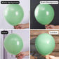 Partywoo Foggy Green Balloons, 50 Pcs 12 Inch Boho Green Balloons, Dusty Green Balloons For Balloon Garland Or Balloon Arch As Birthday Decorations, Party Decorations, Wedding Decorations, Green-F35