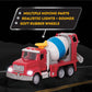 Driven by Battat Toy Cement Truck - Construction Vehicle with Lights & Sounds, Movable Parts - Multi - WH1014Z - 3 Years +