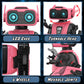 Kaekid Robot Toys For Girls, 2.4Ghz Remote Control Robot Toy, Rc Robots For Kids With Led Eyes, Flexible Head & Arms, Dance & Sound, Gifts For Boys Girls Ages 3 4 5 6 7 8 Years