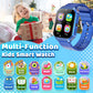 Smart Watch For Kid Age 4 5 6 7 8 9 10 Boys Girls Learning Toy With 26 Puzzle Game 1.69' Touch Screen Hd Camera Video Music Player Alarm Clock Storybook Pedometer Christmas Birthday Gift Idea (Blue)