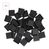 Evemodel 40Pcs 20Mm Square Black Miniature Model Bases For Tabletop Or Miniature Wargames (20Mm(0.78Inch), 40Pcs)