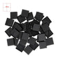 100PCS 25mm Square Black Miniature Model Bases for Tabletop or Miniature Wargames (25mm(0.98inch), 100PCS)