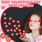 Leitee 12 Pcs Valentines Bouncy Balls 32 Mm Valentines Day Party Favors Glow In The Dark Heart Shaped Stress Relief Fidget Toys