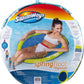 Swimways Spring Float Papasan - Mesh Float For Pool Or Lake - Light Blue/Lime