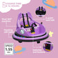 OKYBABY 12V Bumper Car for Kids, Bumper Car for Toddlers W/Remote Control, Electric Ride On Car with LED Lights & 360 Degree Spi