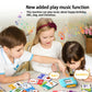 Kidzdo Spanish And English Audible Toys, Bilingual Espaol/English Talking Flash Cards With Music For Preschool,Kindergarten Todd