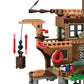 Riceblock Pirate Ship Building Toys, Pirate Wharf Themed City Store Building Bricks Sets For Boys Age 8-12, 573 Pieces, Ideal Fo