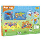 Imagimake Mapology Usa & World Map Puzzle With Flags, Capitals, Stickers | Educational Toys For Ages 5-7 | Jigsaw Puzzles For Kids Ages 8-10 | Geography Toys For Ages 8-13 | 6 Year Old Boy/Girl Gifts