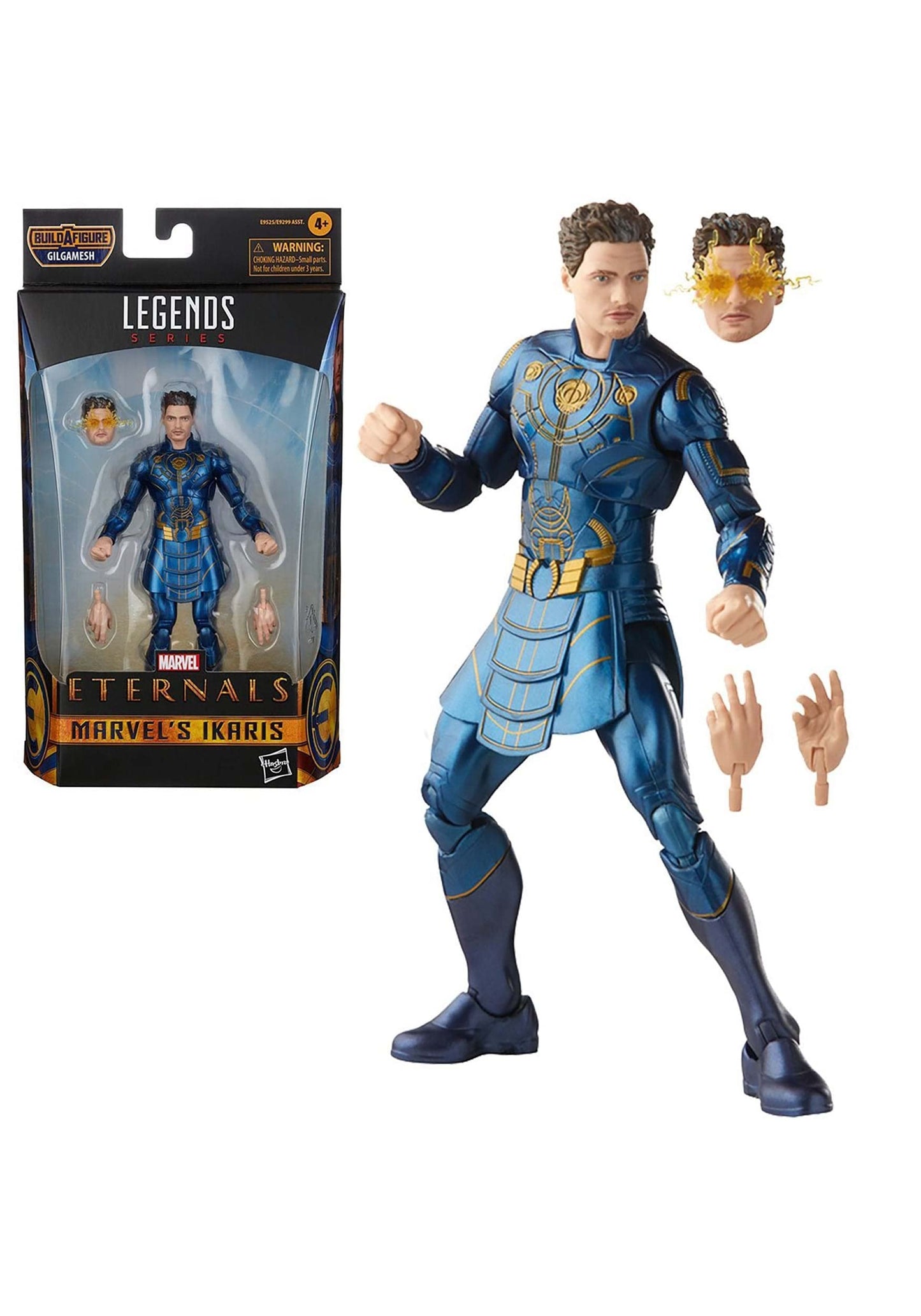 Hasbro Marvel Legends Series The Eternals 6-Inch Action Figure Toy Ikaris Includes 3 Accessories Ages 4 and Up