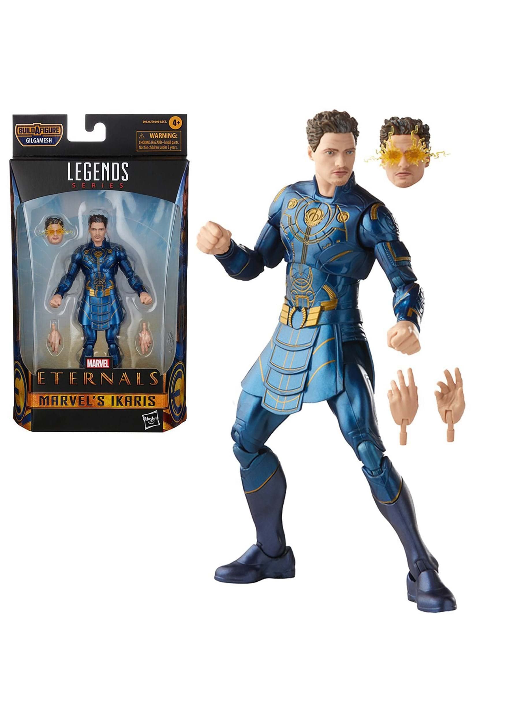 Hasbro Marvel Legends Series The Eternals 6-Inch Action Figure Toy Ikaris Includes 3 Accessories Ages 4 and Up
