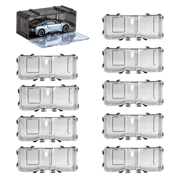 Toys Organizer Storage Case For Hot Wheels Car, For Matchbox Cars, For Mini Cars,1/64 Scale Hot Toy Wheels Display Case Holds 10
