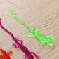 Stretchy Sticky Lizards Toys Elastic Lizard Stretchy Sticky Animal Toys for Party Favors Birthday Classroom Prizes Goodie Bag 12