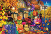 Vermont Christmas Company Witching Hour Jigsaw Puzzle 100 Piece, Large Pieces Perfect For Kids And Seniors