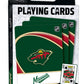 Masterpieces Family Games - Nhl Minnesota Wild Playing Cards - Officially Licensed Playing Card Deck For Adults, Kids, And Famil