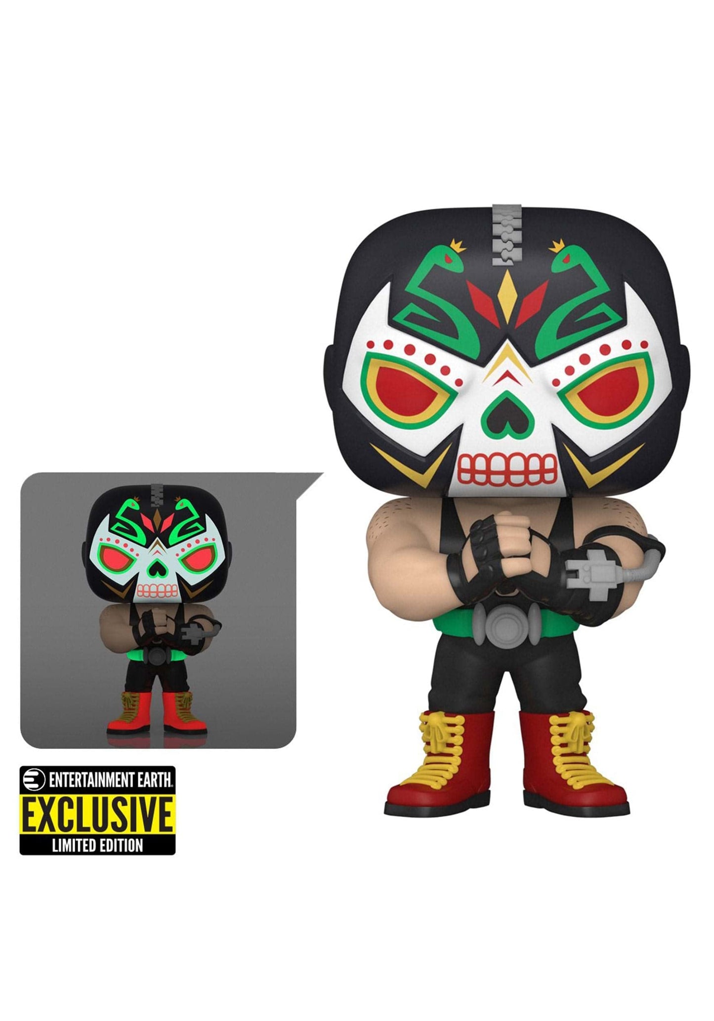Funko Pop! Batman 412- Bane Dia De Los Muertos Glows In The Dark