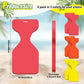 Miniinflat 6 Pcs Water Solid Saddle Floats Set Buoyant Comfortable Foam Water Resistant Floating Seat Long Reliable Saddle Loung