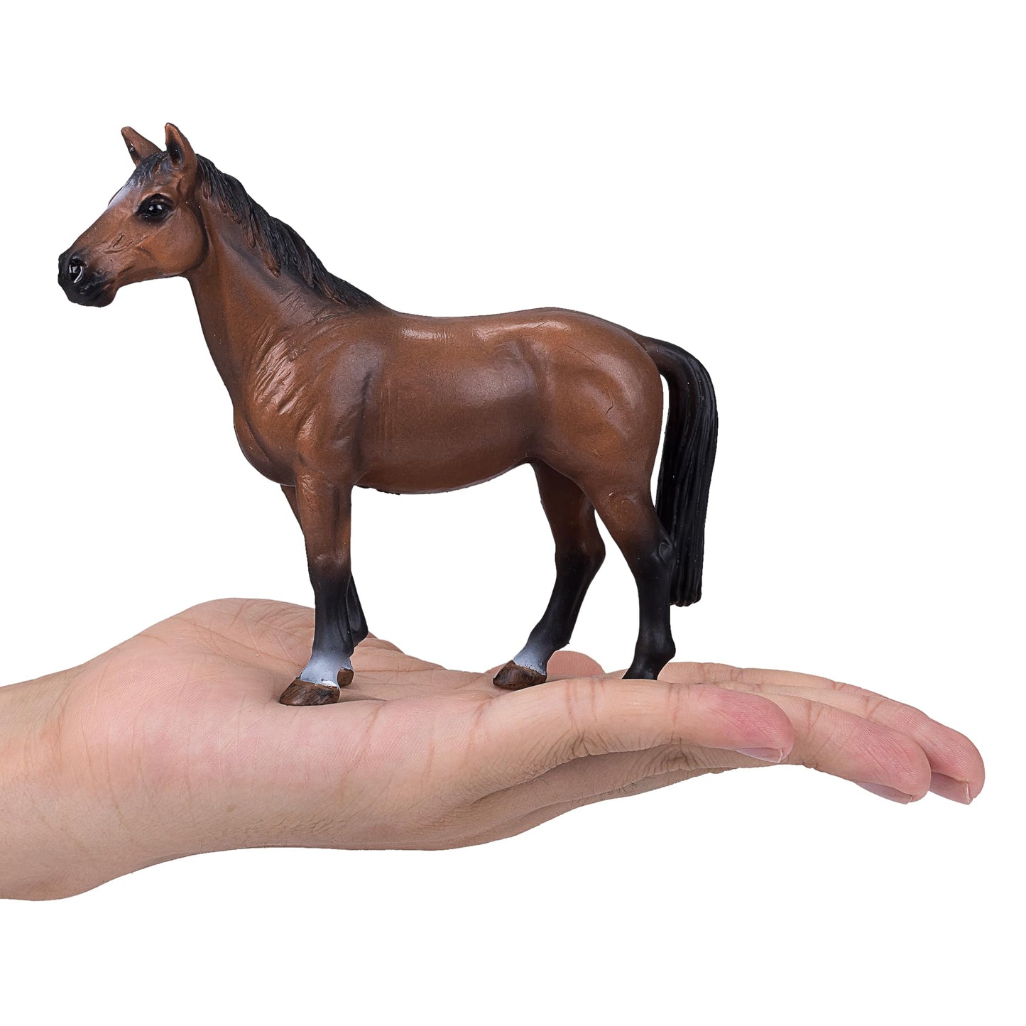 Mojo Trakehner Realistic Equestrian Horse Club Hand Painted Toy Figurine