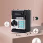 Evthsu Black Electronic Atm Safe Piggy Bank For Kids - Real Money Savings Coin Bank With Code Lock & Password, Gift Money Box Fo