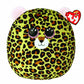 Ty Livvie Leopard Squish a Boos 14 | Beanie Baby Soft Plush Toy | Collectible Cuddly Stuffed Teddy