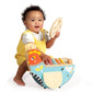 Manhattan Toy Musical Chicken Instrument for Toddlers - Xylophone, Drumsticks, Cymbal, Maraca - Blue - One Size - Model 216570